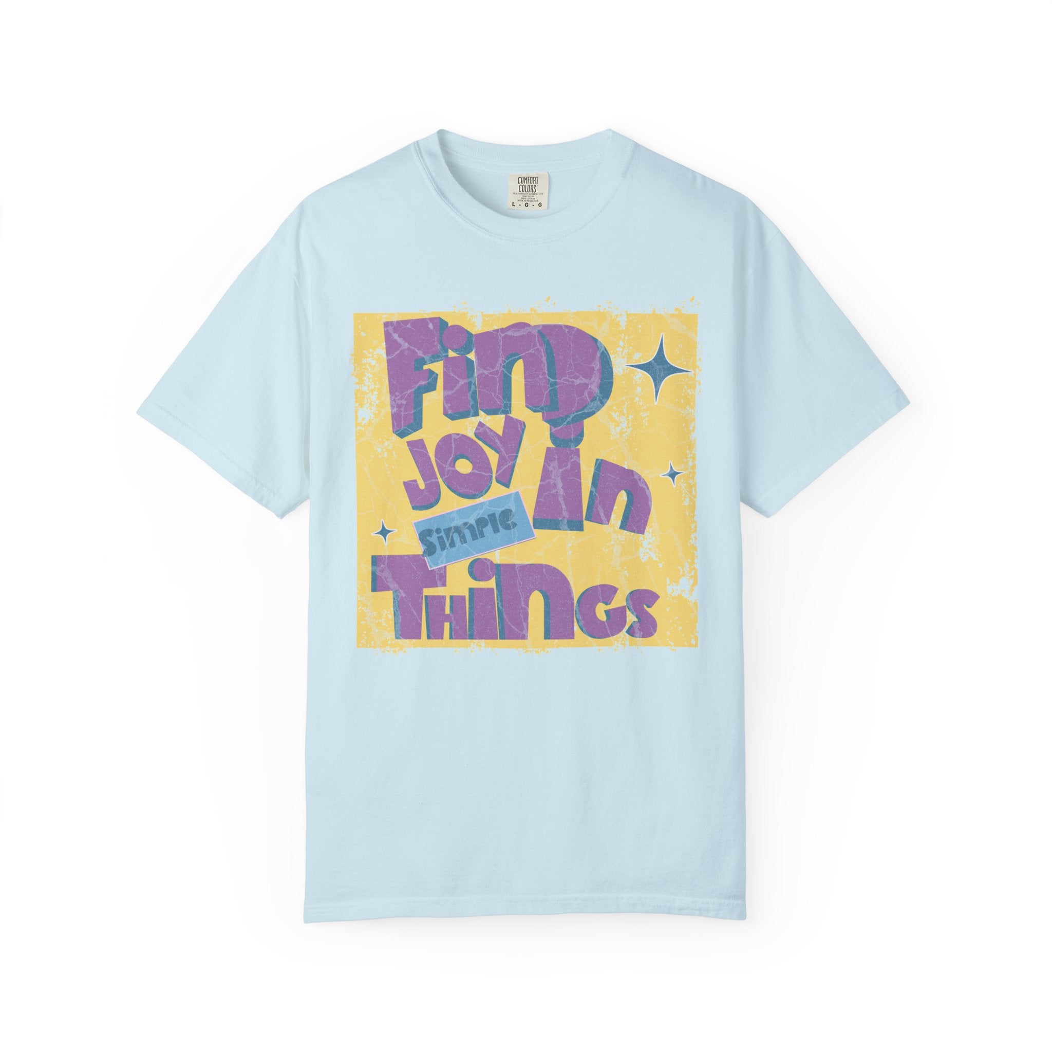 Find Joy In Small Things Textured T-Shirt