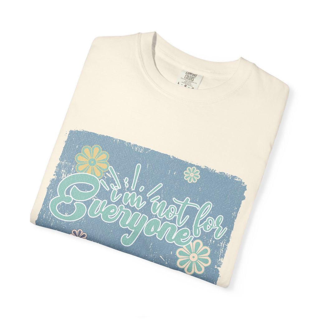 Textured Retro I'm Not For Everyone Tee