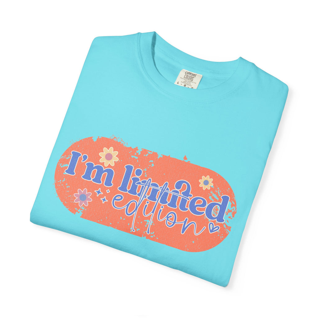 Textured I'm Limited Edition T-Shirt — Retro Floral Graphic Tee
