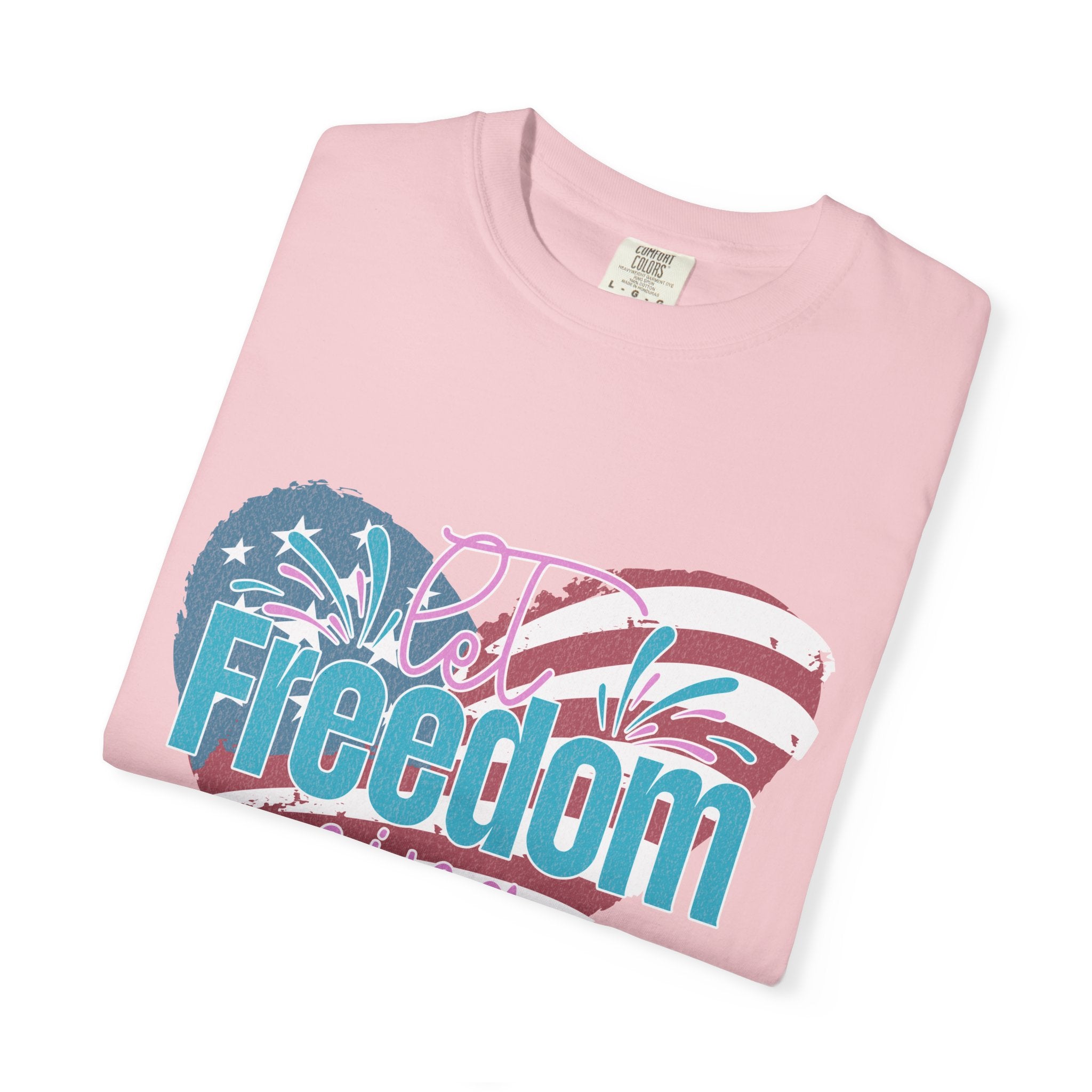 Let Freedom Ring Patriotic  Textured Shirt