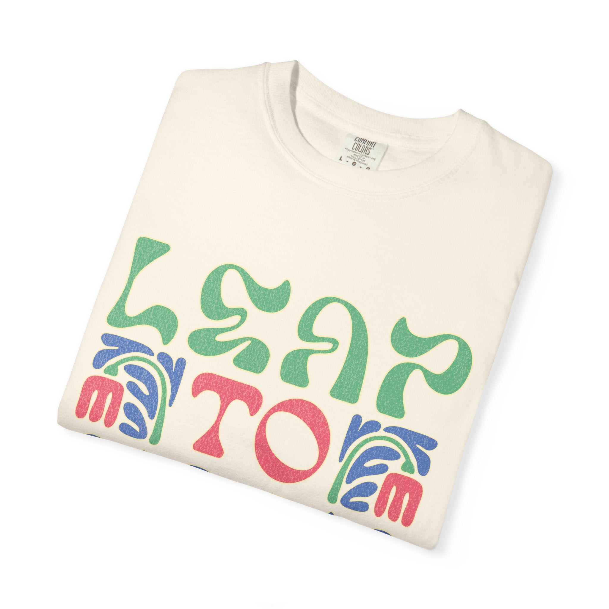 Leap To Soar T-shirt |Textured Retro Psychedelic Typography