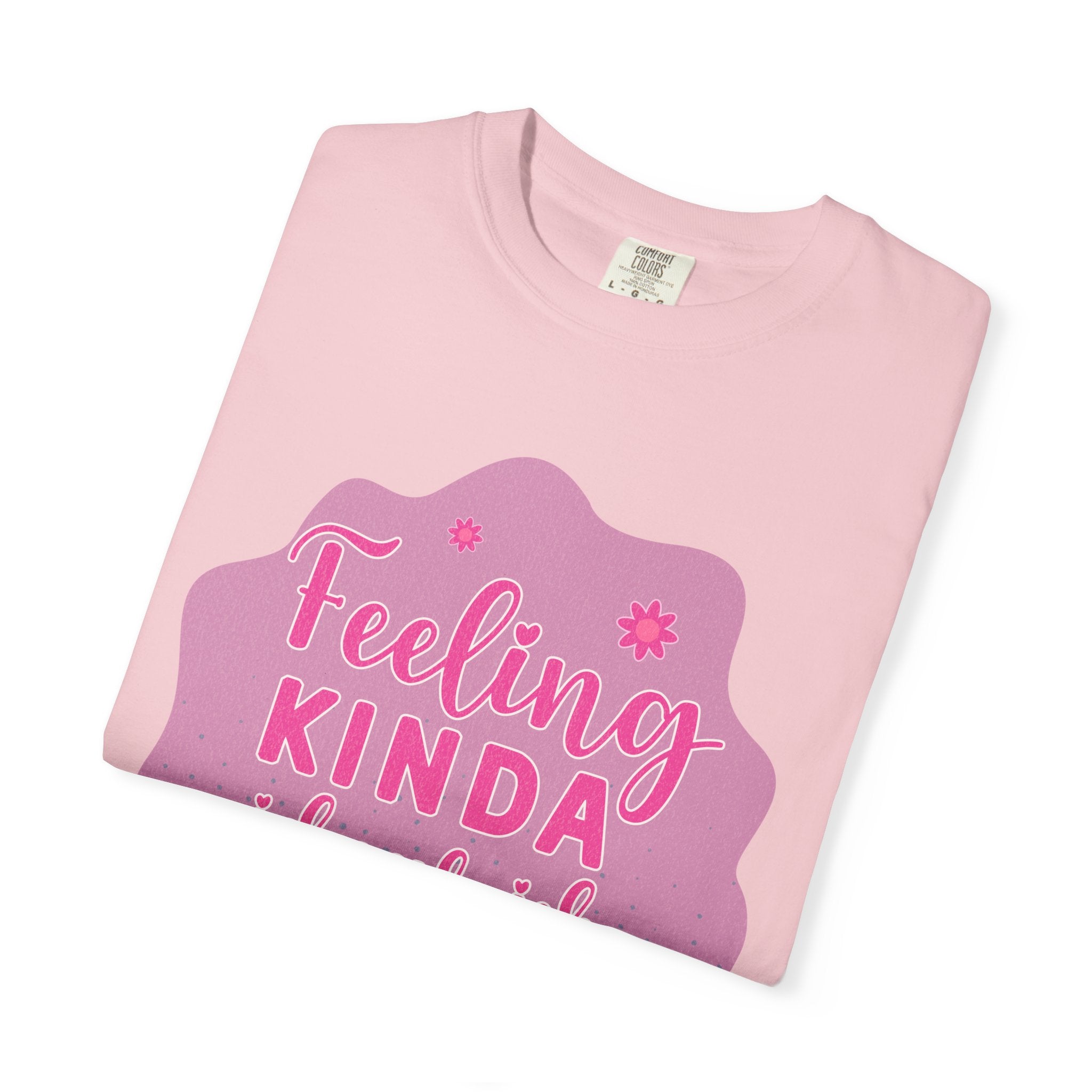 Feeling Kinda IDGAF Textured Retro Tee