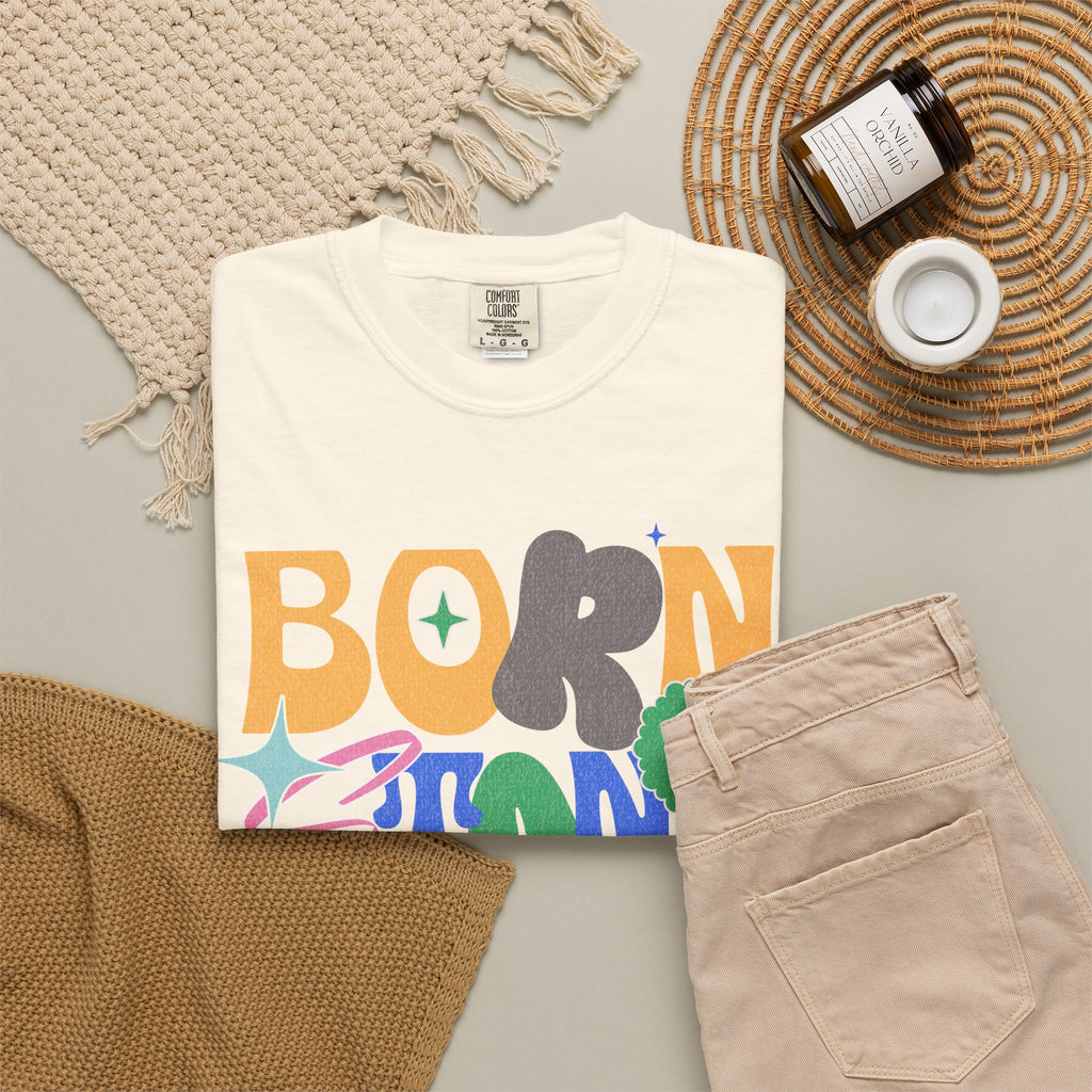 Born to Stand Out Textured T-Shirt