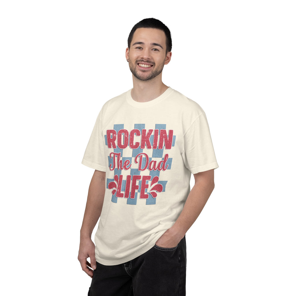 Rockin' The Dad Life Textured T-Shirt