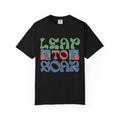 Leap To Soar T-shirt |Textured Retro Psychedelic Typography
