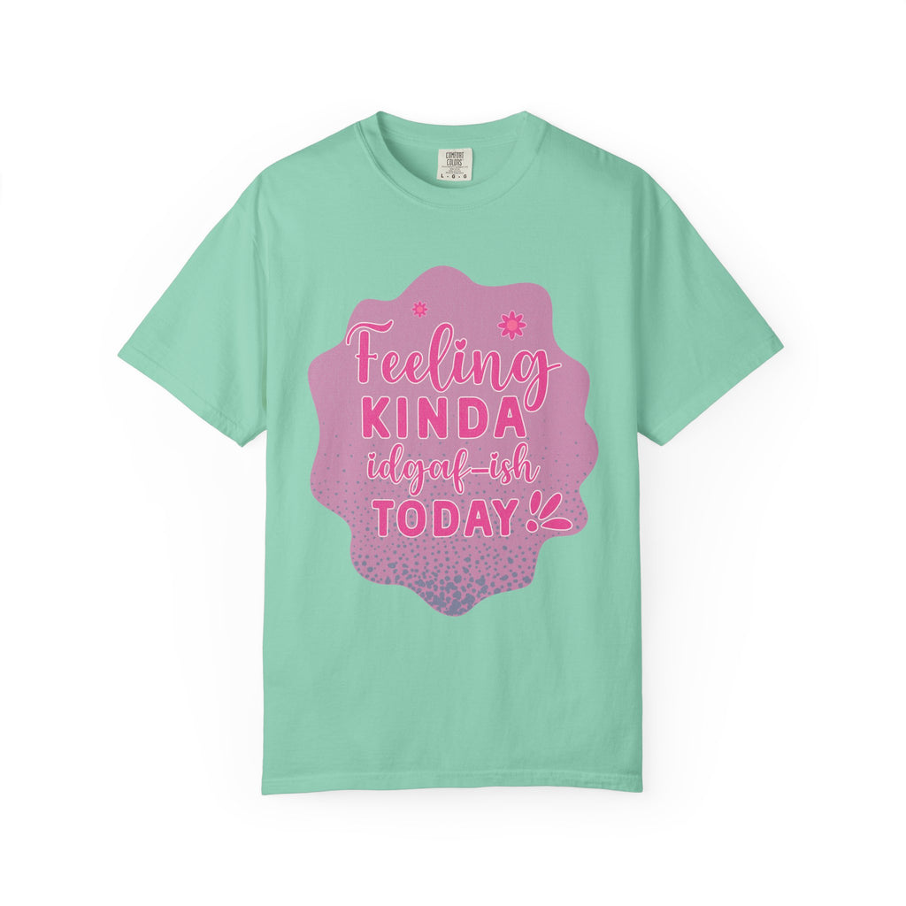 Feeling Kinda IDGAF Textured Retro Tee