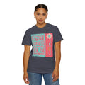 Textured T-Shirt — "Proud Supporter of Messy Hair and Sweatpants" Graphic Tee