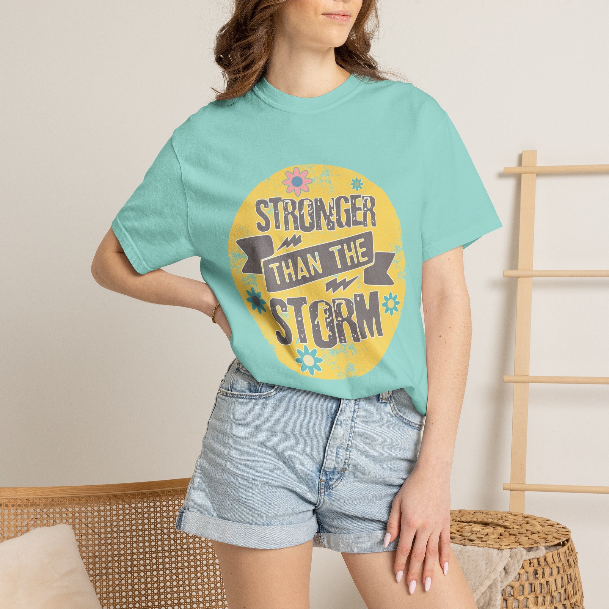 Textured Stronger Than The Storm T-Shirt