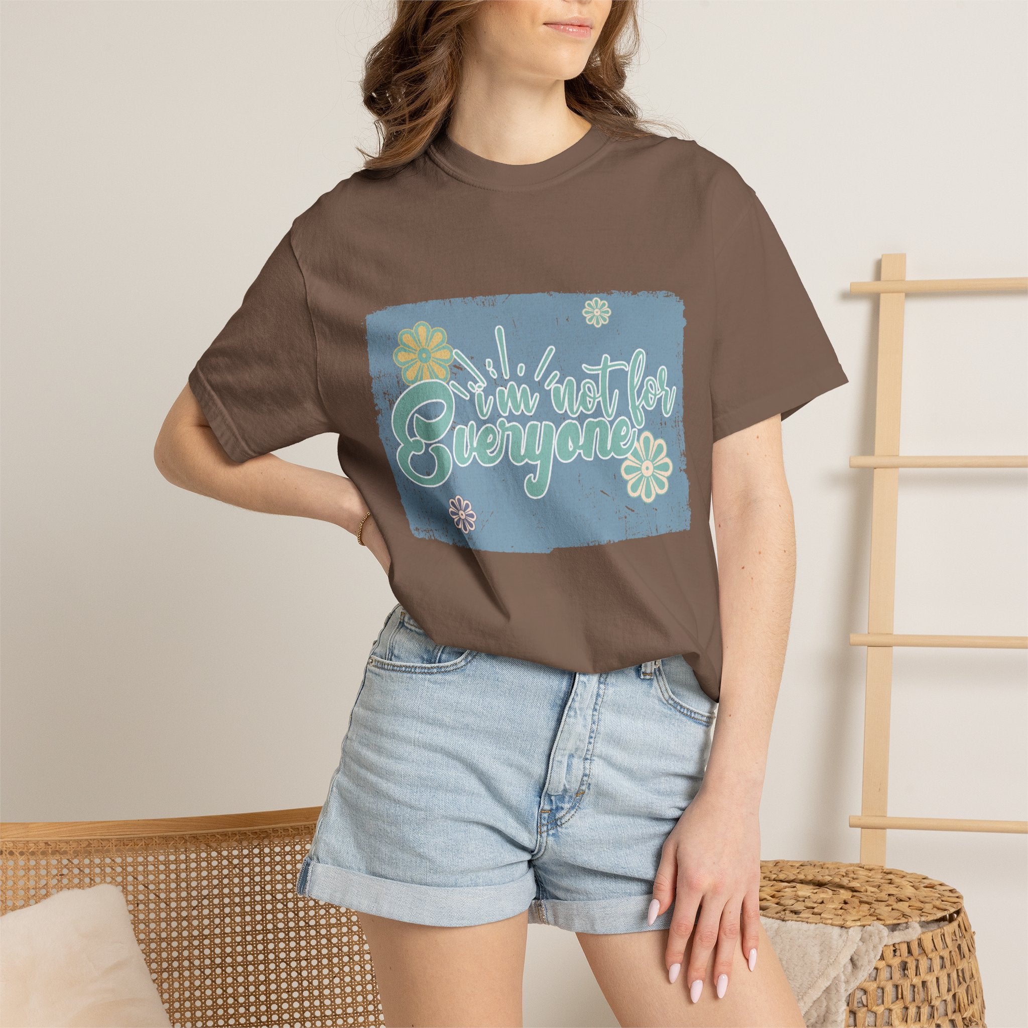 Textured Retro I'm Not For Everyone Tee