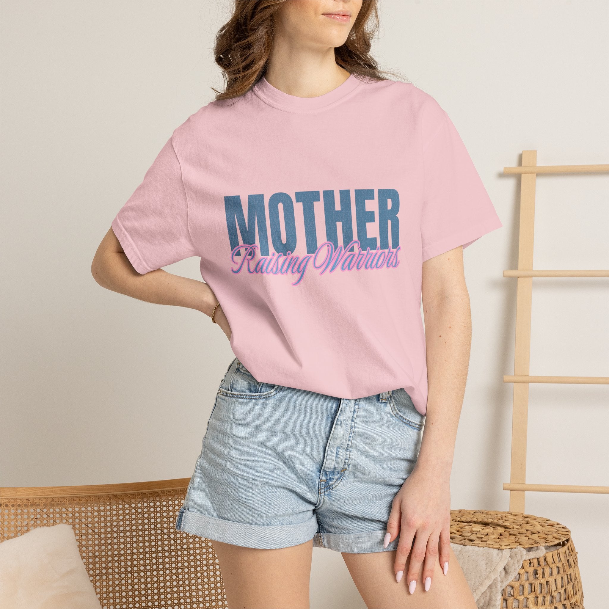 Mother Raising Warriors Retro Textured Tee