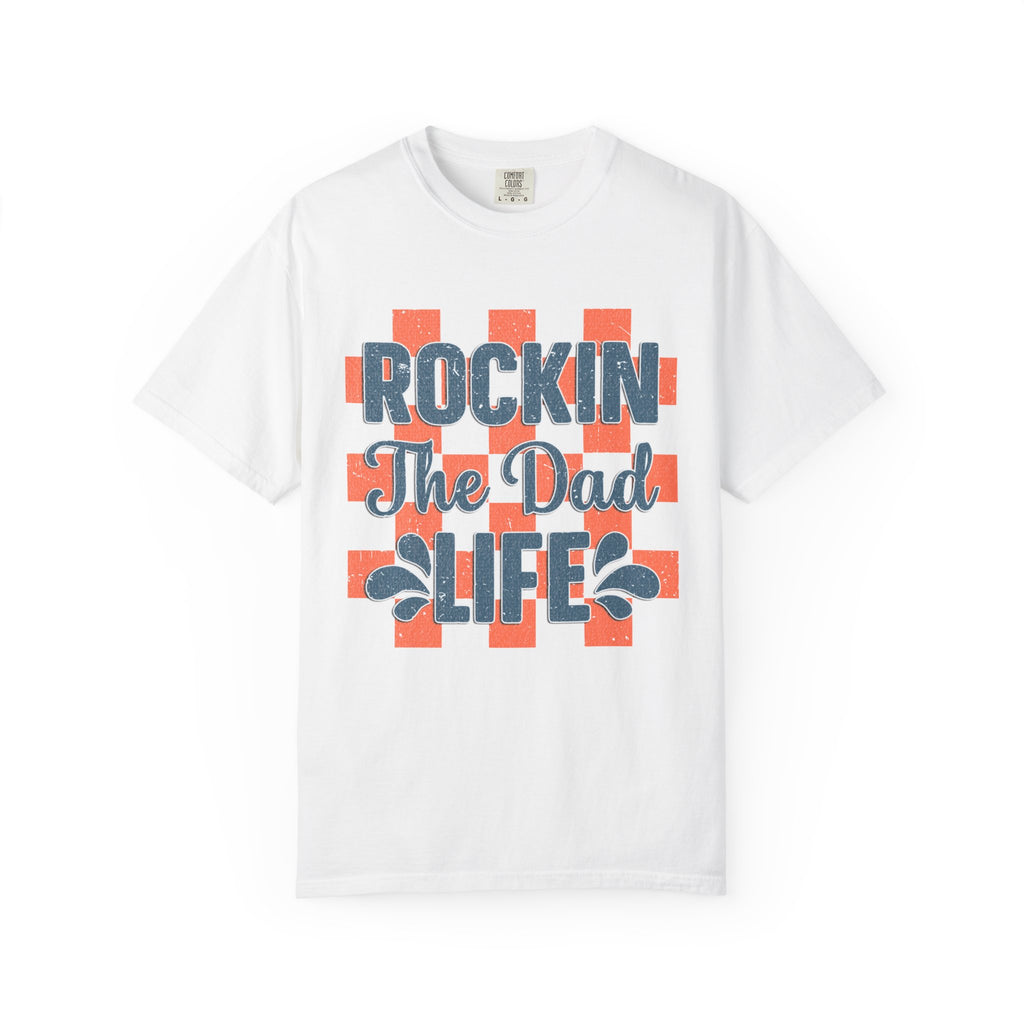 Textured Rockin' The Dad Life T-Shirt