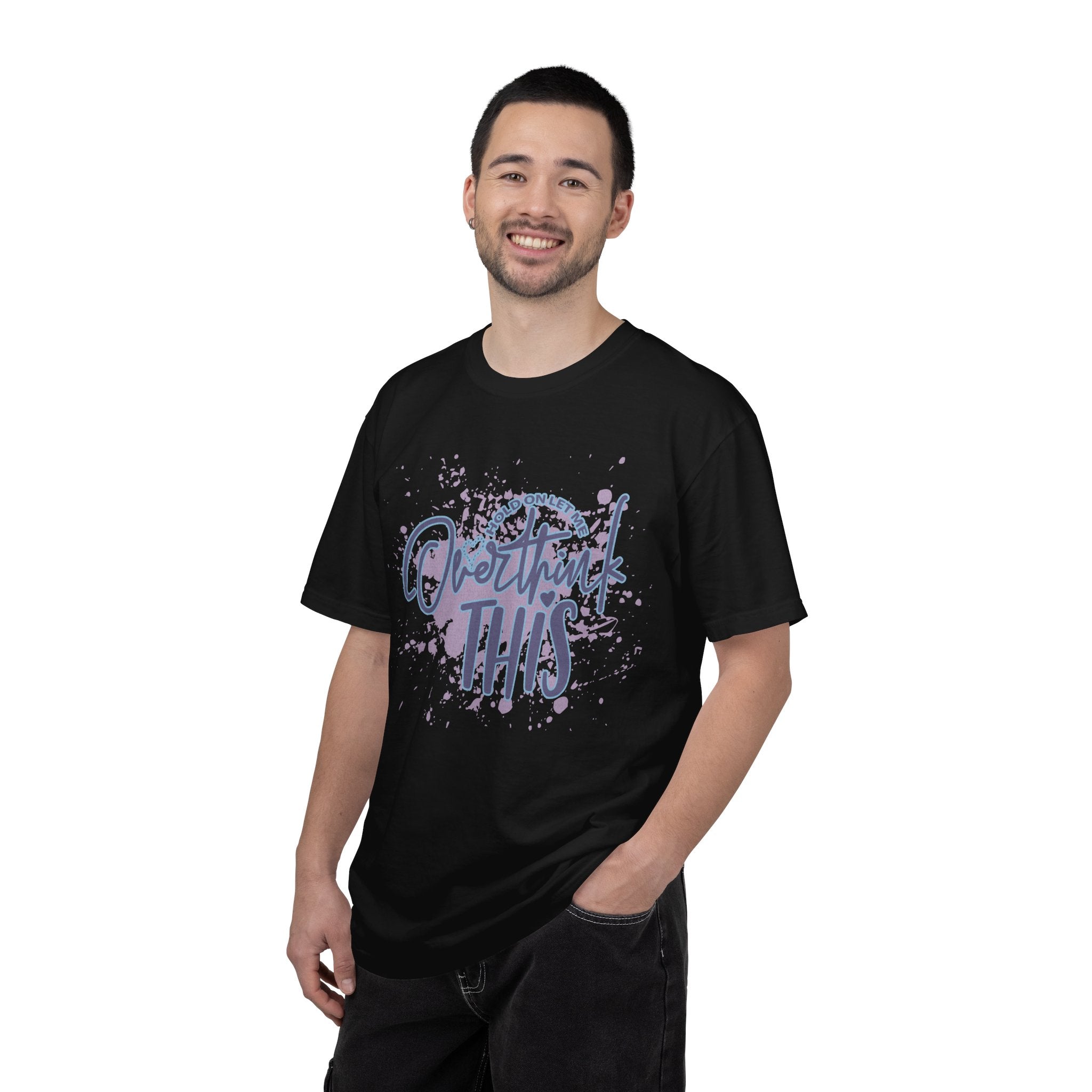 Overthink This T-Shirt — Textured Humorous Mindfulness Graphic Tee