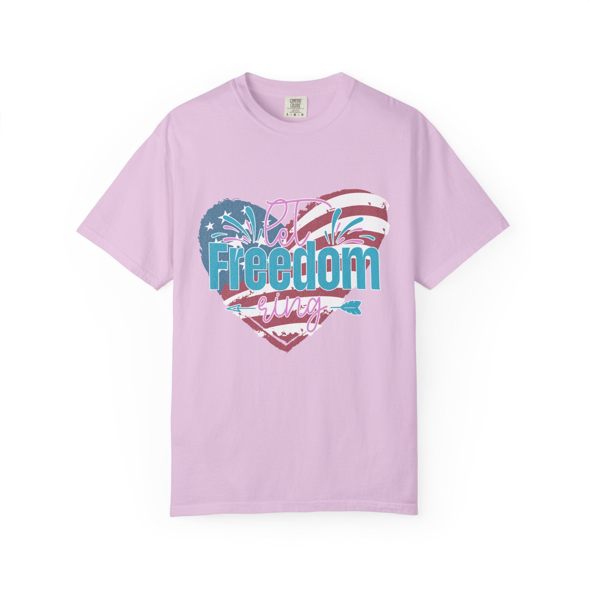 Let Freedom Ring Patriotic  Textured Shirt
