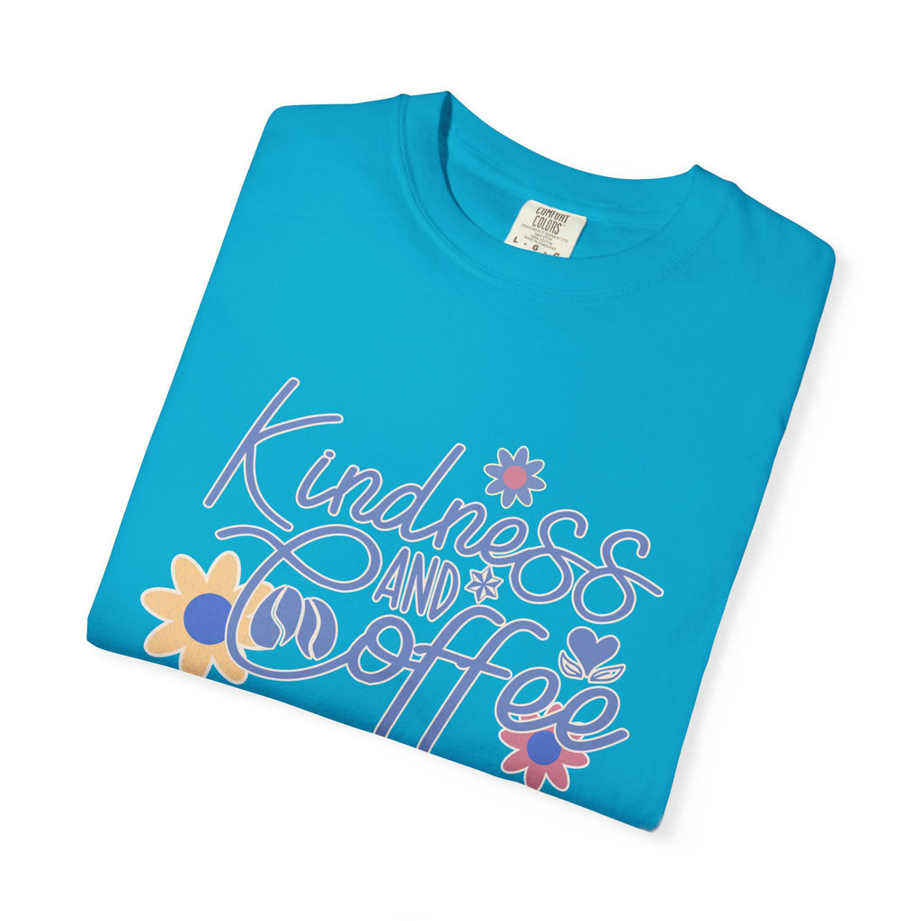 Textured Kindness and Coffee T-Shirt