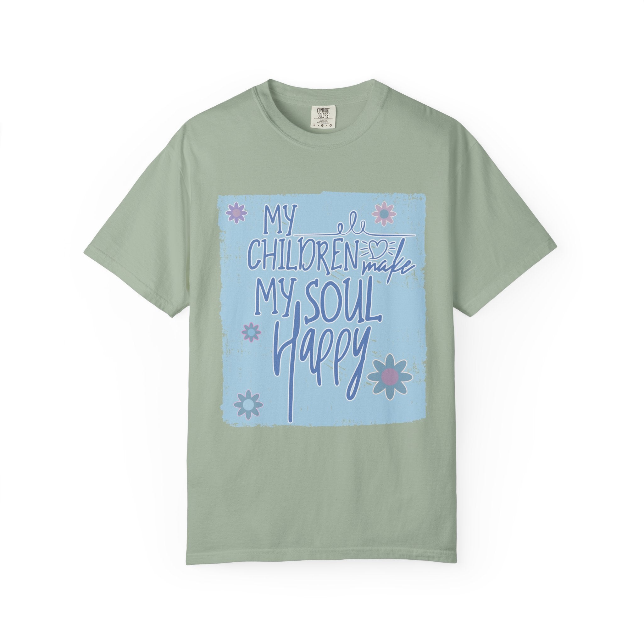 My Children Make My Soul Happy Textured T-Shirt