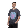 Textured T‑Shirt — "Do Small Things With Great Love" Floral Graphic