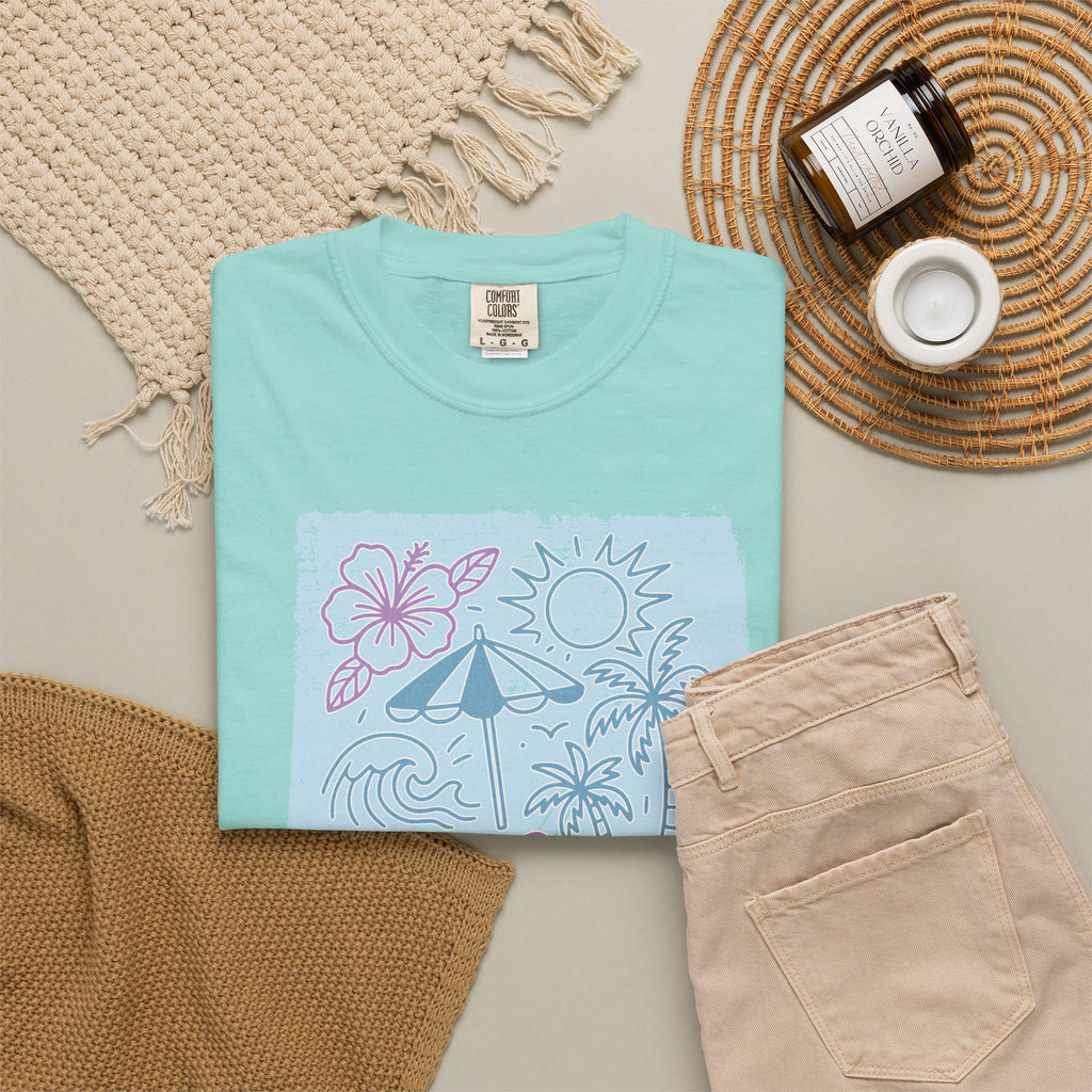 Meet Me at the Beach Textured T-Shirt