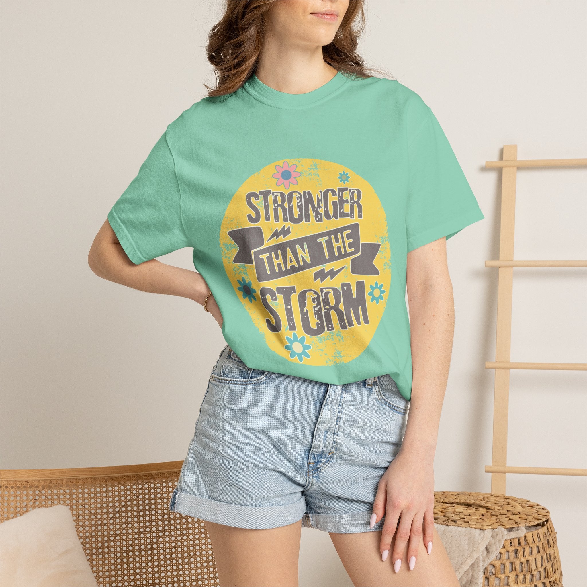 Textured Stronger Than The Storm T-Shirt